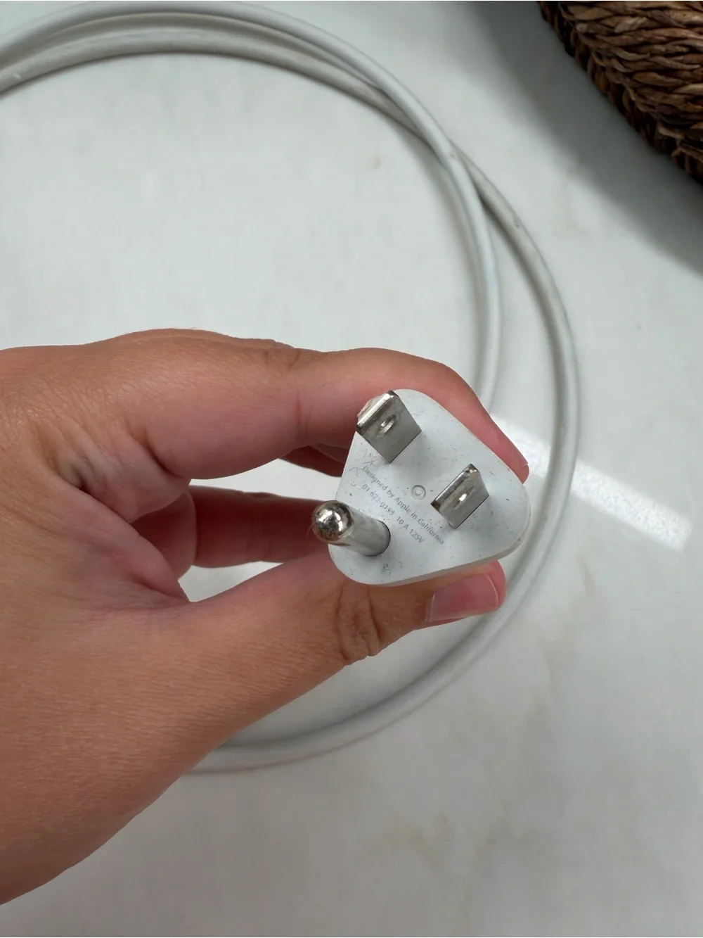 APPLE Mac 01 622-0153 10 A 125v Power Cord — USED